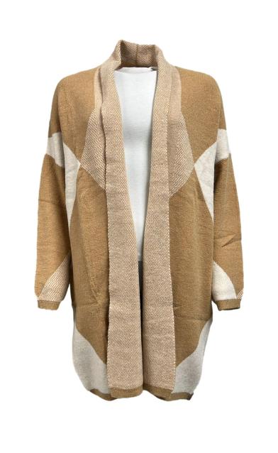 Cardigan lungo dis.