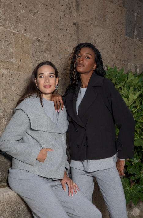 Cappotto doppio petto corto