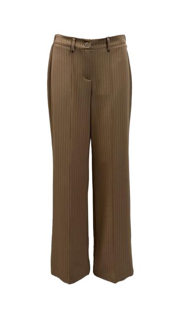 Pantalone palazzo gessato