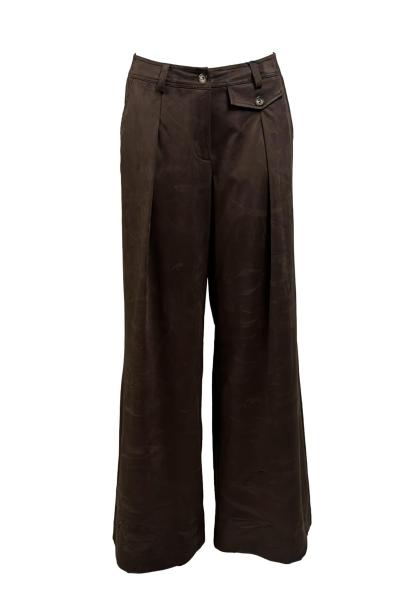 Pantalone pence camoscio