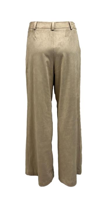 Pantalone pence camoscio