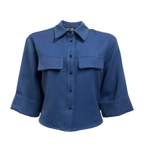 Camicia corta pattine manolana