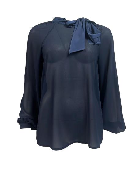 Casacca collo fiocco