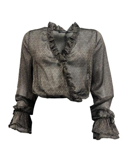 Casacca corta organza st.