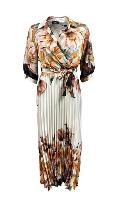 Abito kimono plisse