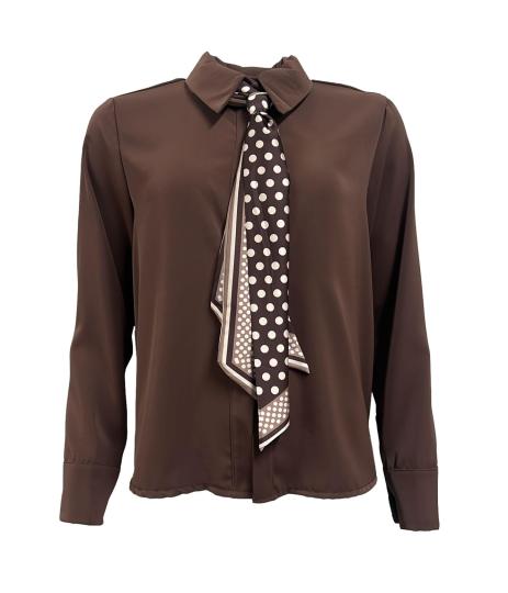 Camicia foulart pois