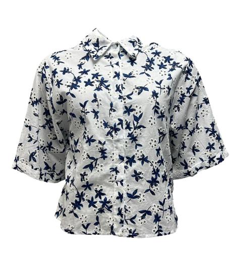 Camicia san gallo fiori