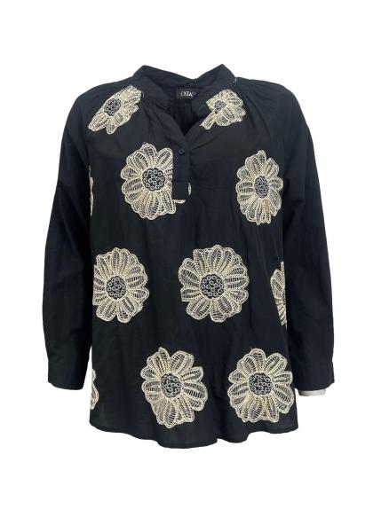 Camicia coreana ricamo
