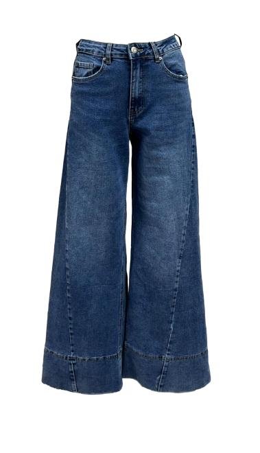 Jeans cucitura palazzo