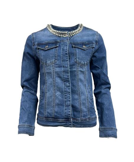 Giubbino jeans curvy