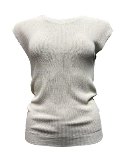 Maglia smanicata filo