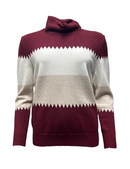 Maglione zig zag