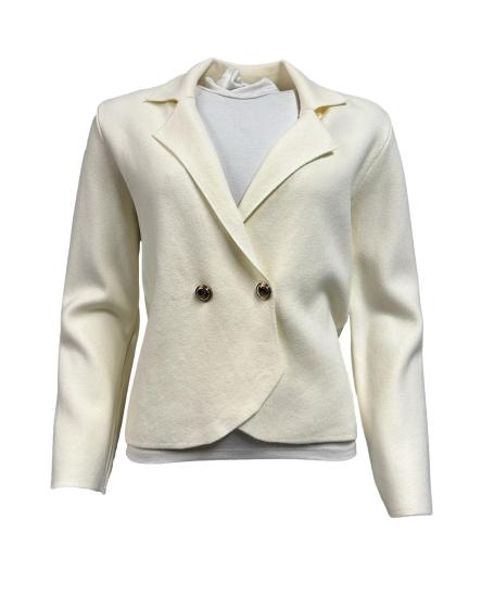 Giacca doppio petto lana