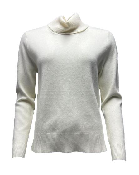 Maglione dolcevita spacchi