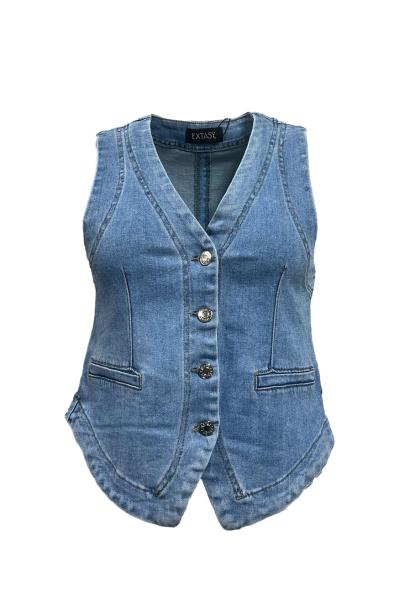 Gilet jeans