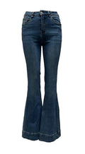 Jeans zampa cucitura fondo