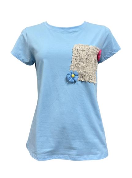 T-shirt tk ricamo