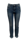 Jeans mom fit strass