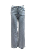 Jeans chiaro strass