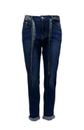 Jeans mom-fit cintura raso st.