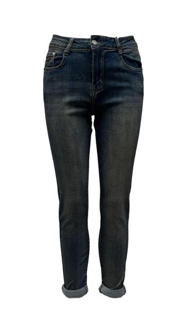 Jeans mom-fit sabbiato