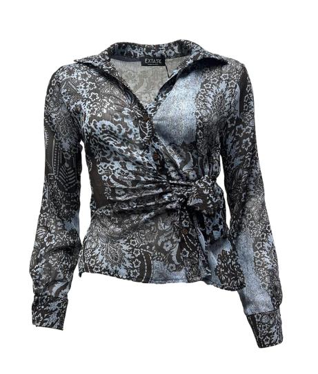 Camicia fiocco dv lurex st.