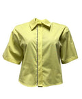 Camicia corta strass fintone