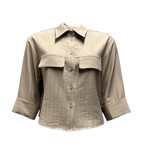 Camicia gessata