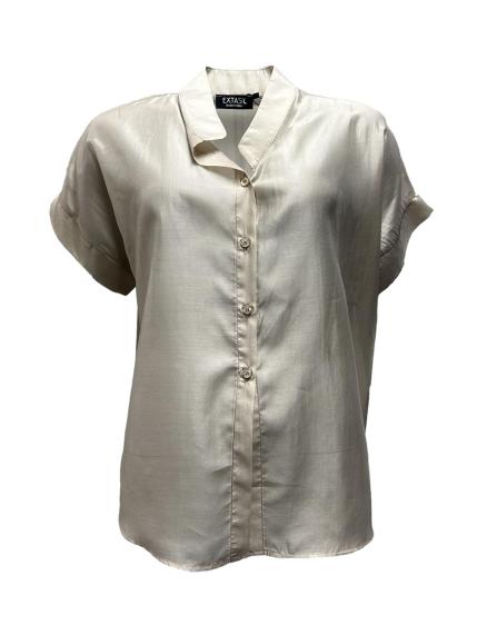 Camicia coreana organza