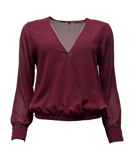 Blusa incrocio filo arriccio dt gerogette