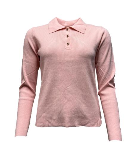Maglia polo bottoni