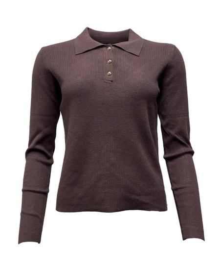 Maglia polo bottoni