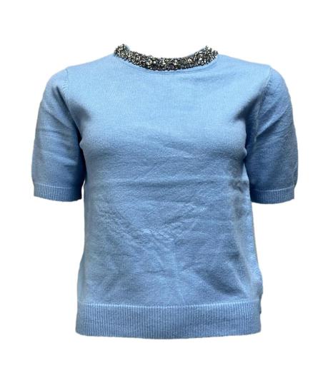 Maglia mm acc. strass