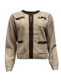 Giacca mod. chanel frisi paillettes