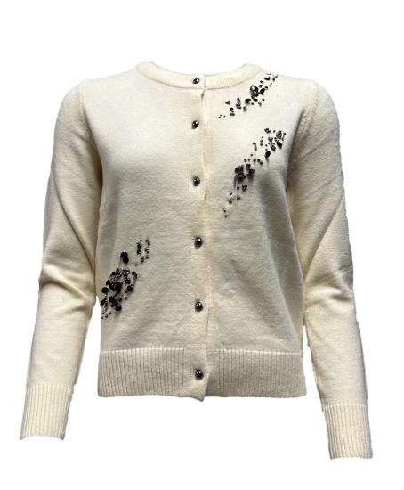 Cardigan scia paillettes dv