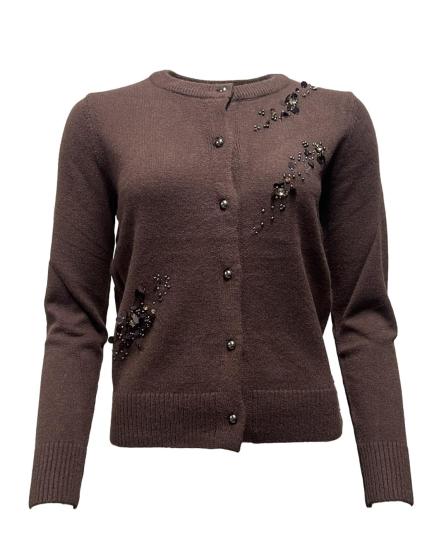 Cardigan scia paillettes dv