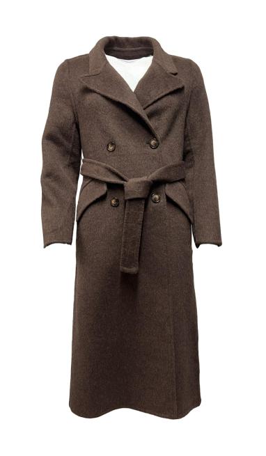 Cappotto sfoderato doppio petto
