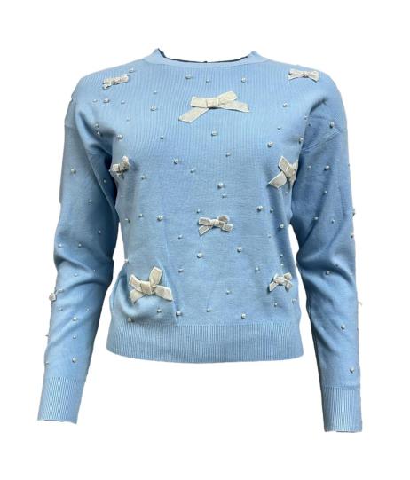 Maglione pois fiocchetti