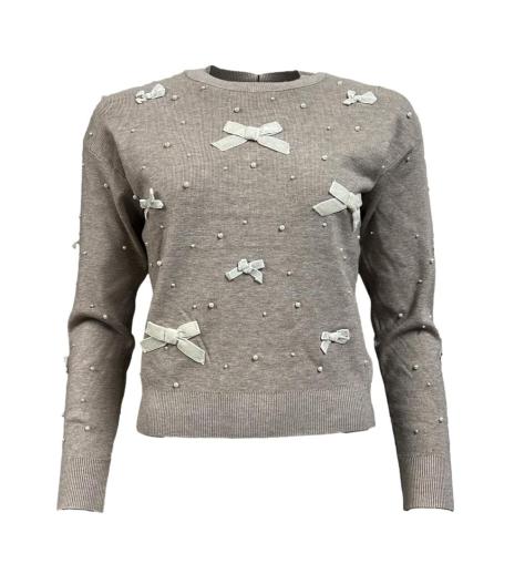 Maglione pois fiocchetti