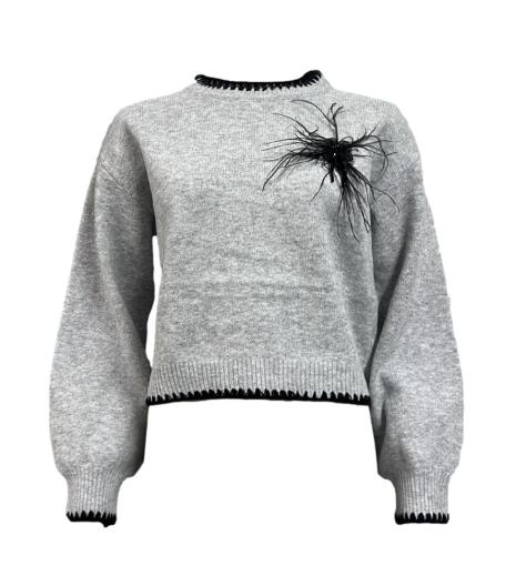 Maglione spilla