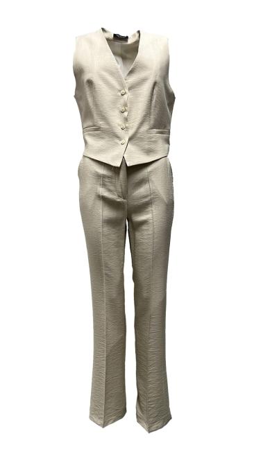 Set gilet bottoncini tac-tel