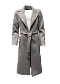 Cappotto vestaglia fusciacca gessato