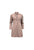 Cappotto plisse bottoni gomma
