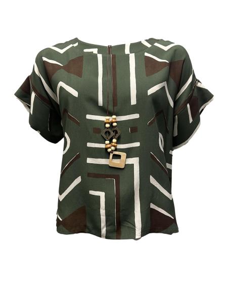 Maglia kimono st. etnica