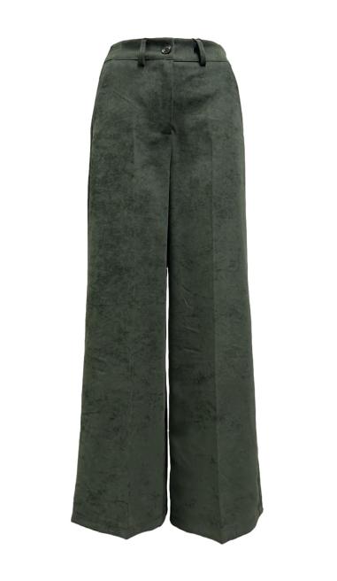 Pantalone palazzo camoscio rigato