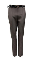 Pantalone nervina zip fluido diagonale