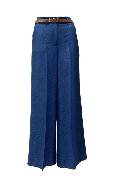 Pantalone palazzo cinturino tac-tel