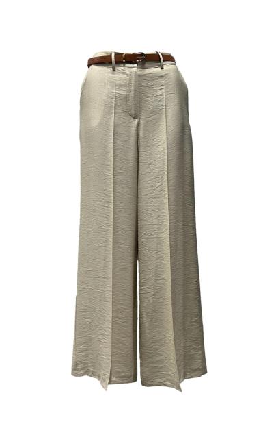 Pantalone palazzo cinturino tac-tel