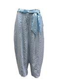 Pantalone balloon foulard web