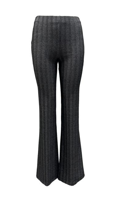 Pantalone zampa spigato
